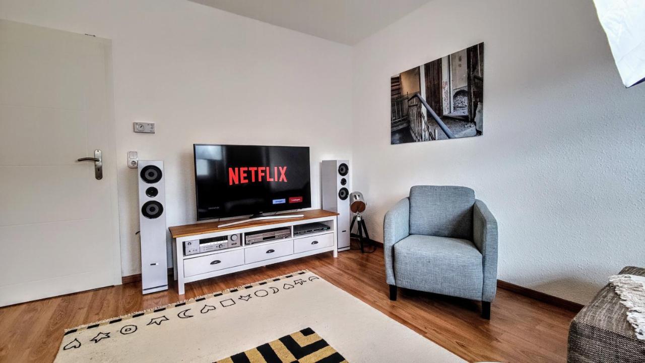 Yourfavoritebed 100M2 Designwohnung Mit Vollausstattung Plauen Extérieur photo